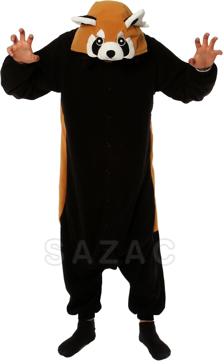 red panda onesie