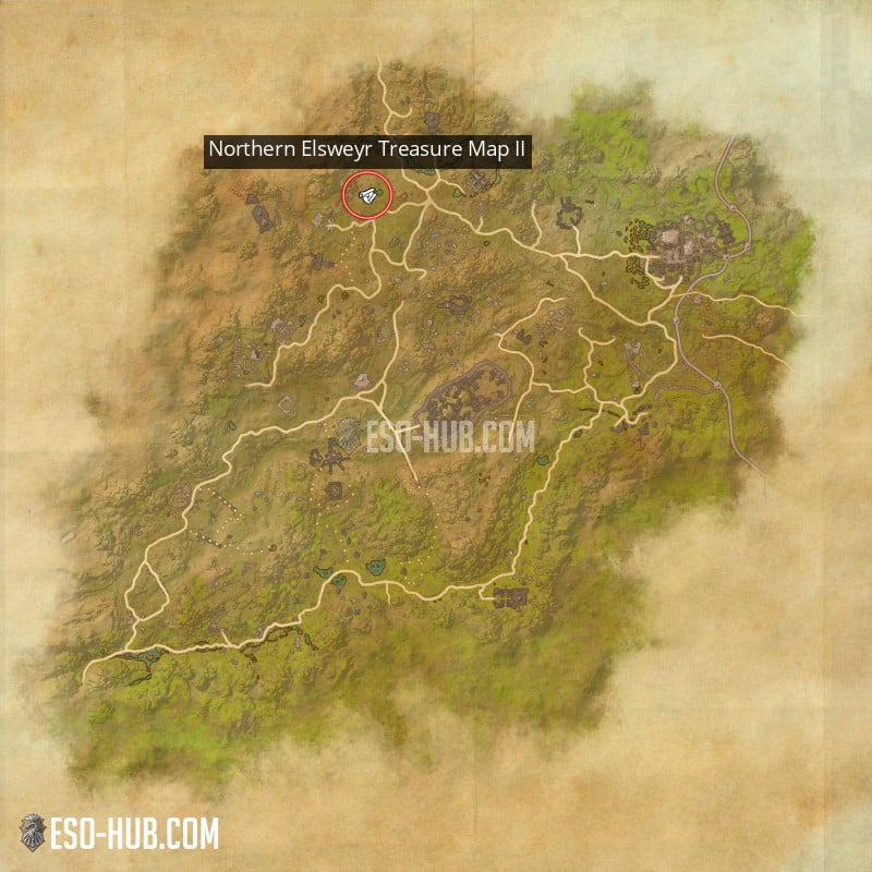 northern elsweyr treasure map