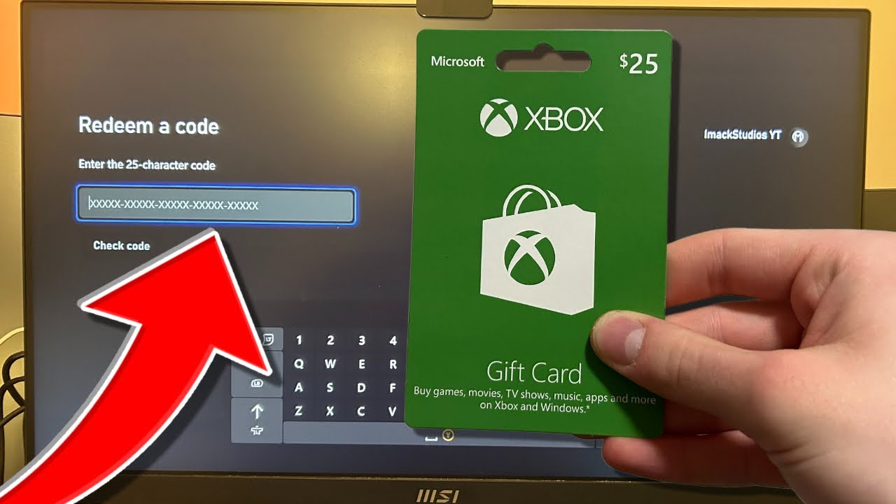 how to claim xbox gift card