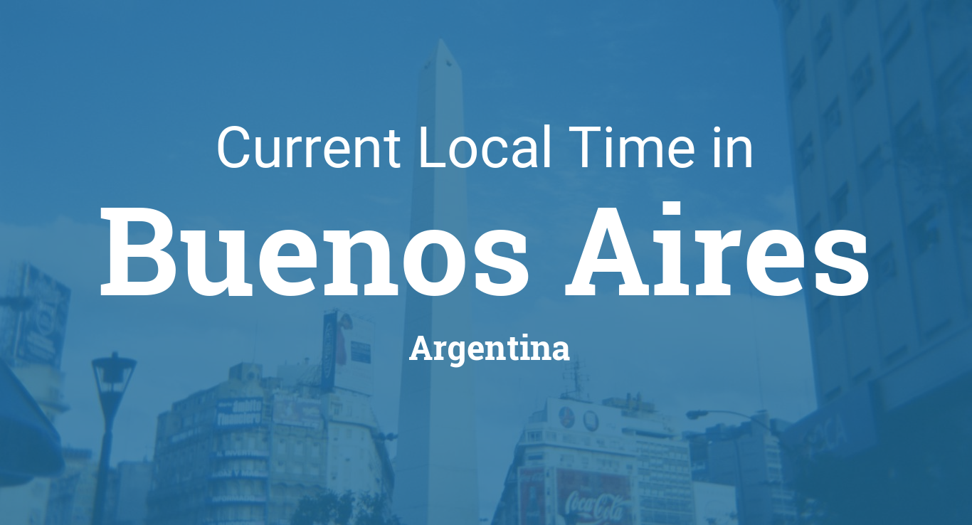 time in argentina converter