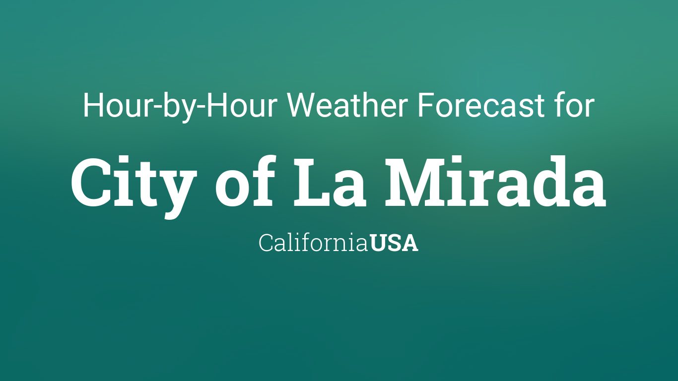 weather la mirada ca hourly