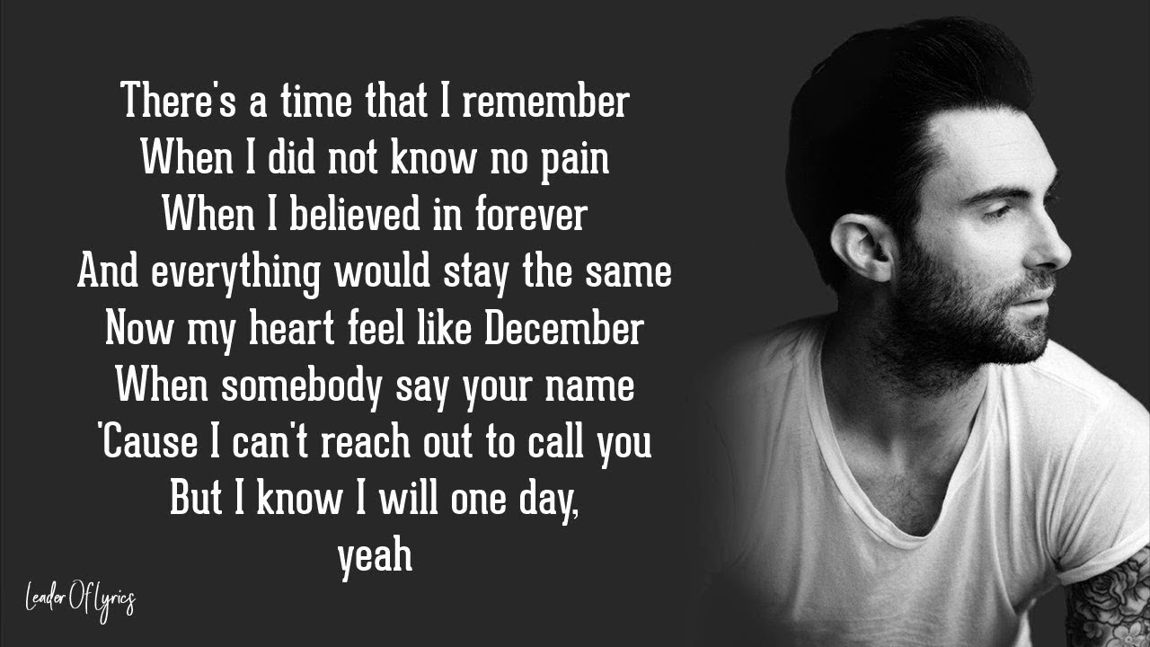 memories maroon 5 lyrics