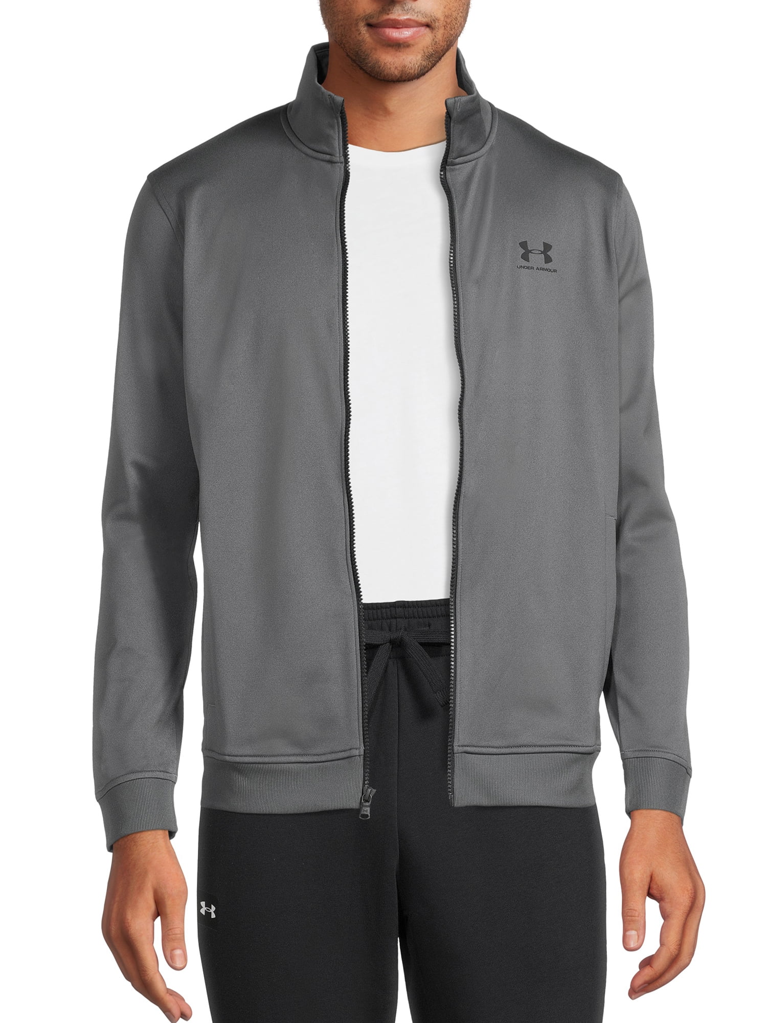 under armour gray jacket