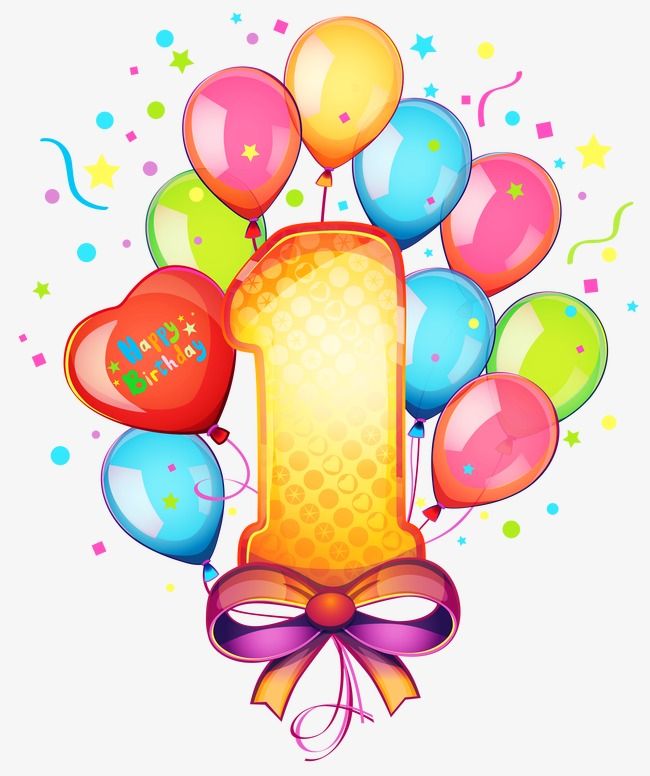 1st birthday png images