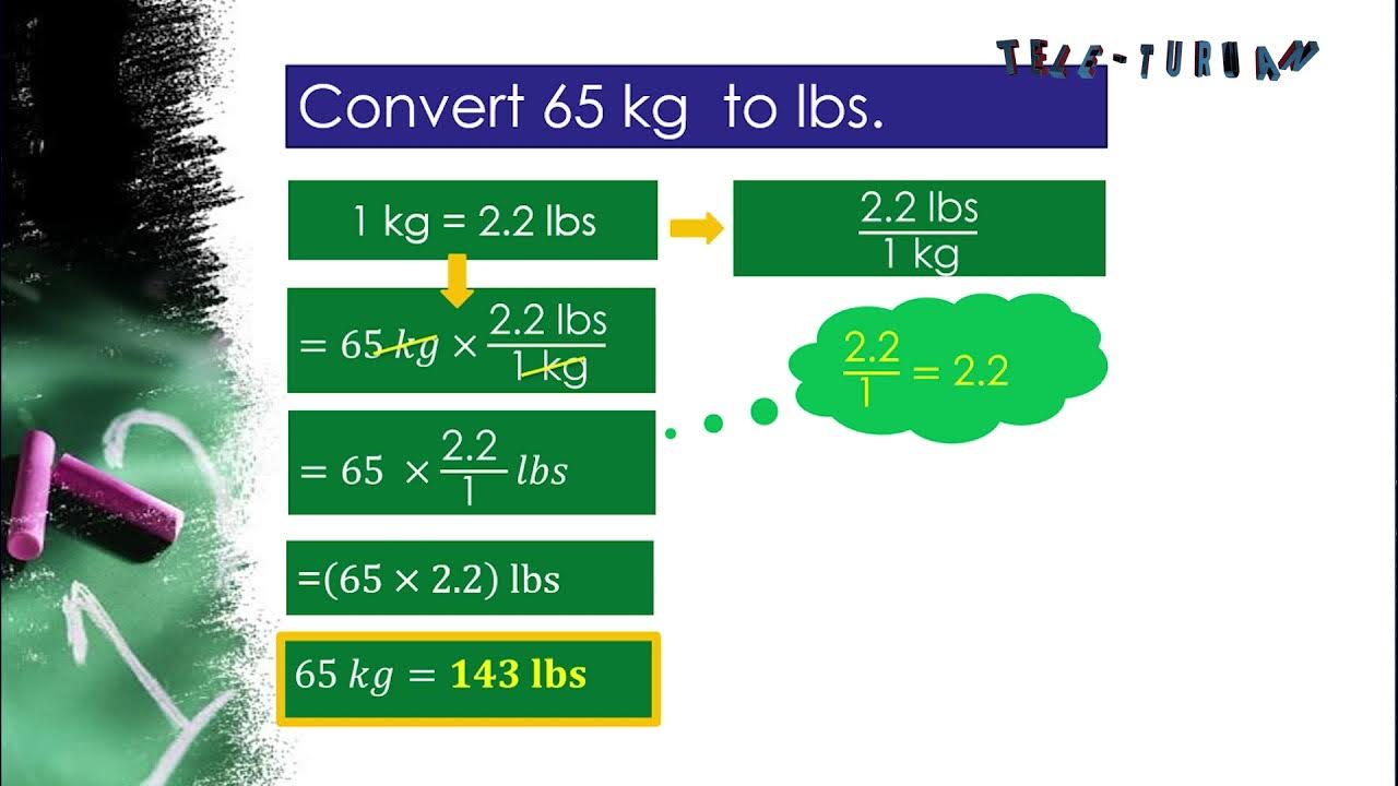 65 kg converted to pounds