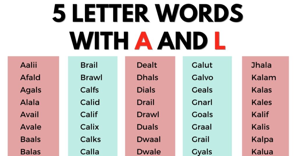 5-letter words