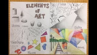 elements of art poster