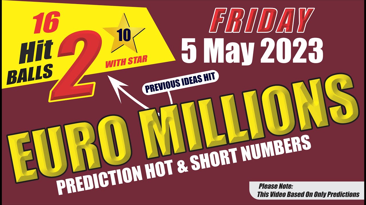 euromillions jackpot friday 5th may 2023