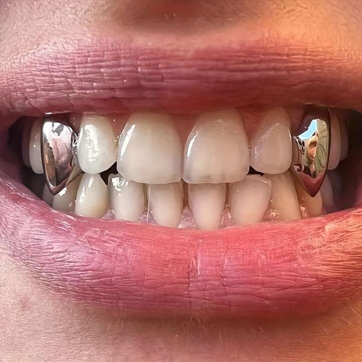 single tooth grill