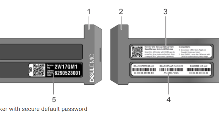 idrac default password