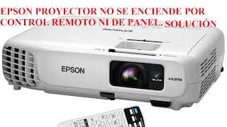 desbloquear proyector epson sin control remoto