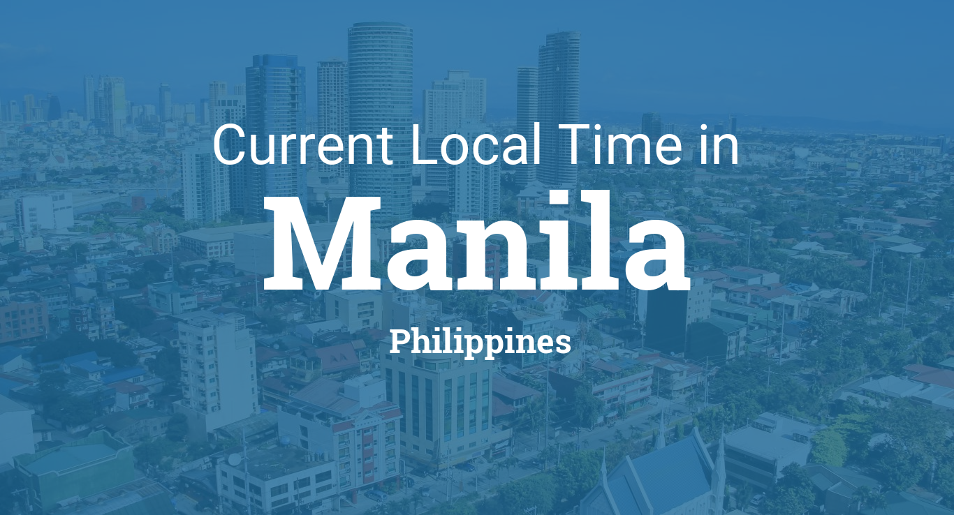 manila philippines local time