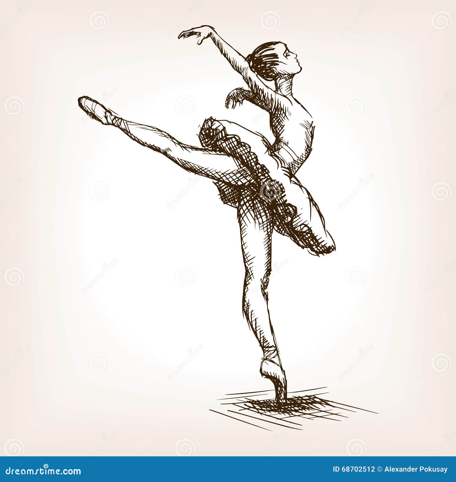 ballet drawing