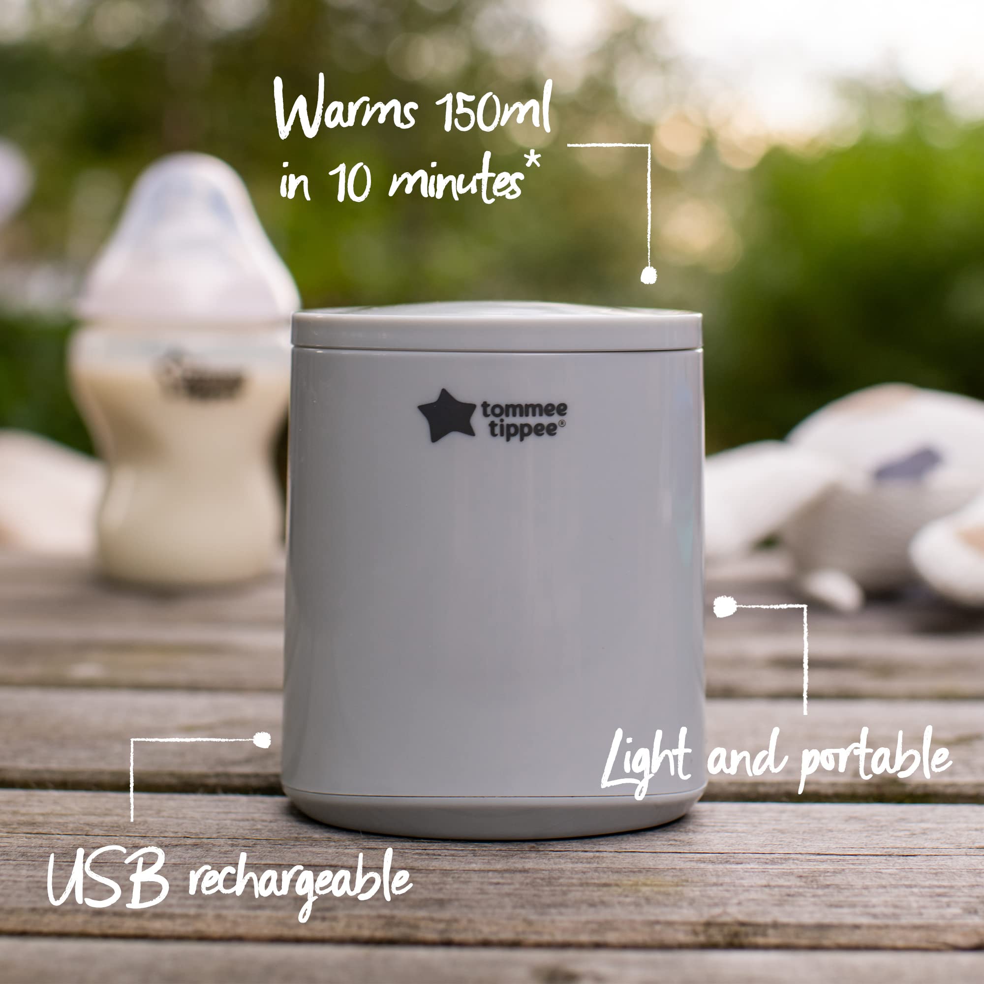 portable tommee tippee bottle warmer