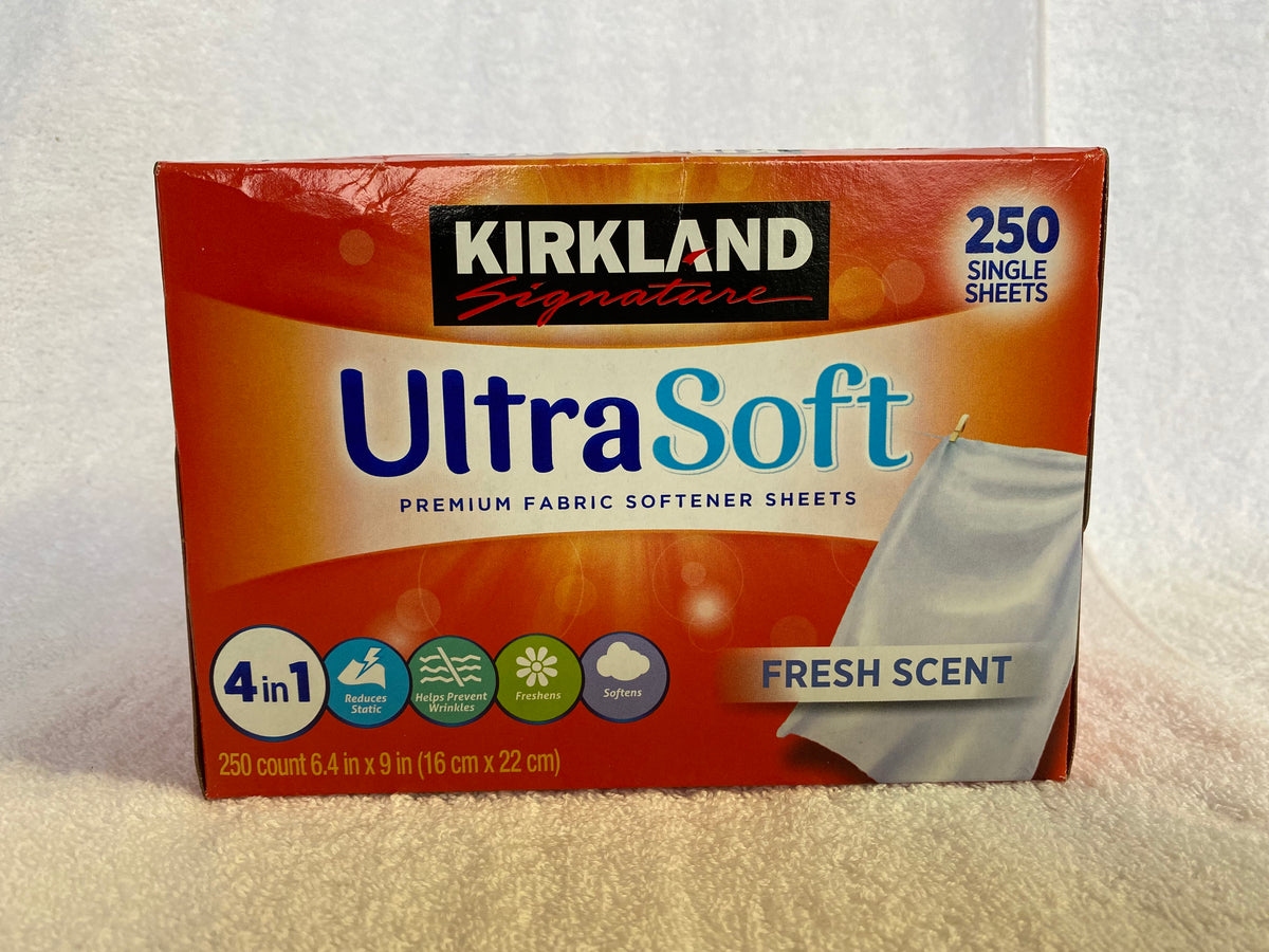 kirkland fabric softener sheets