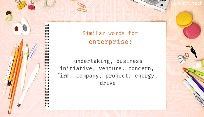 antonym of enterprise