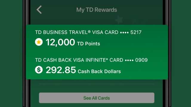 td rewards redeem