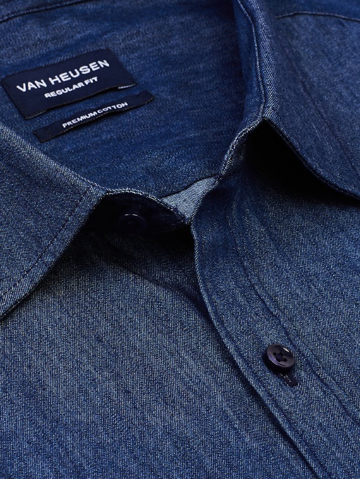 van heusen denim shirts