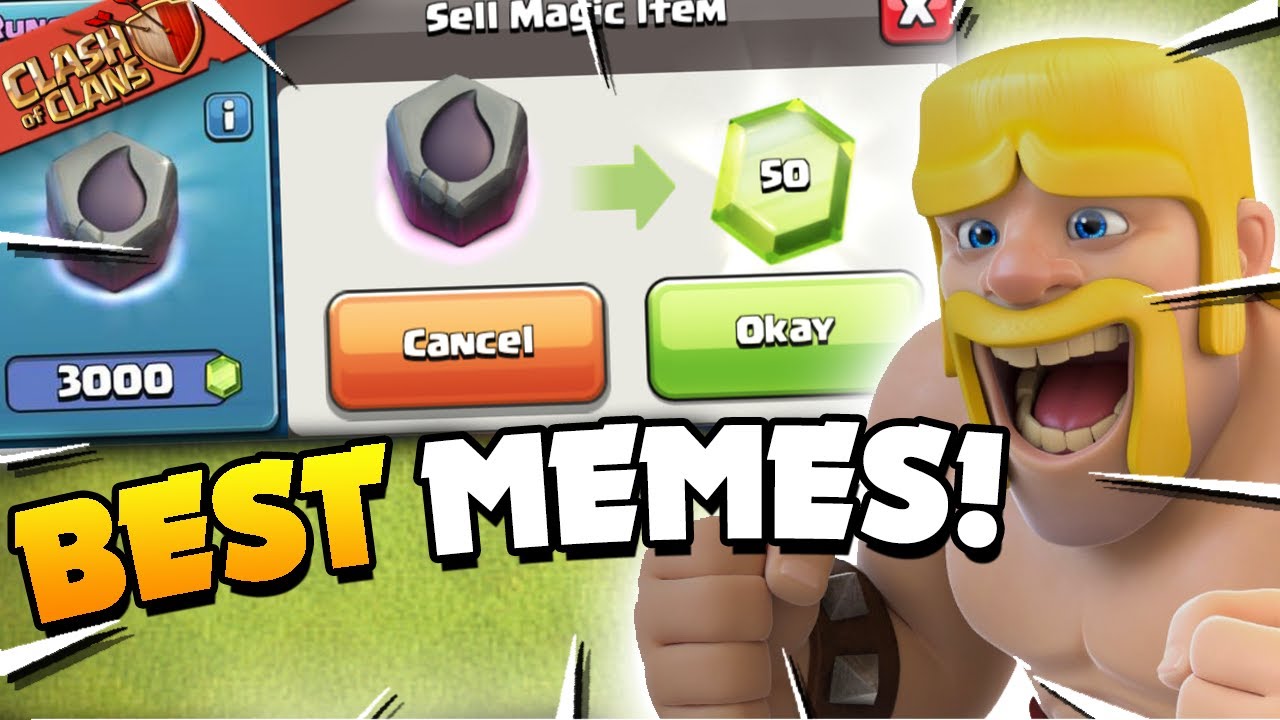 meme clash of clans