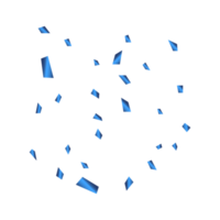 blue confetti png