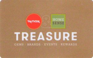 tk max treasure card