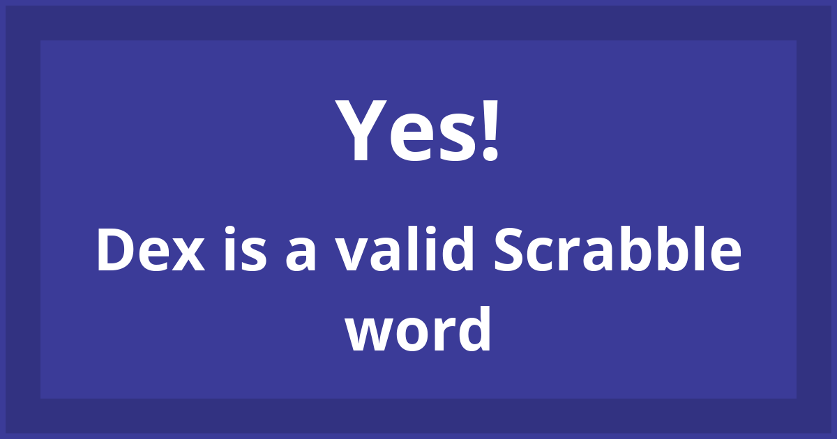 dex scrabble