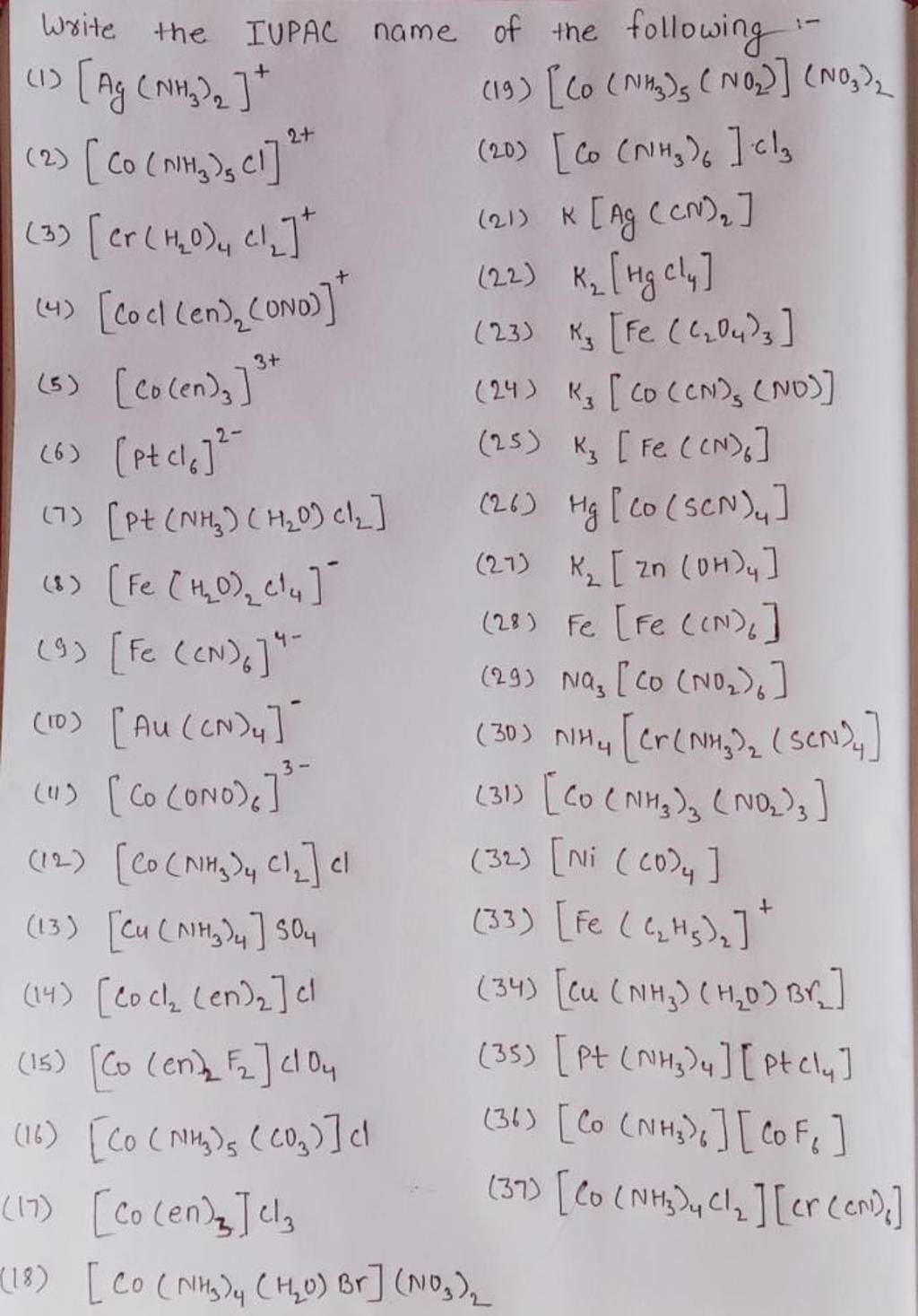 ag nh3 2 ag cn 2 iupac name