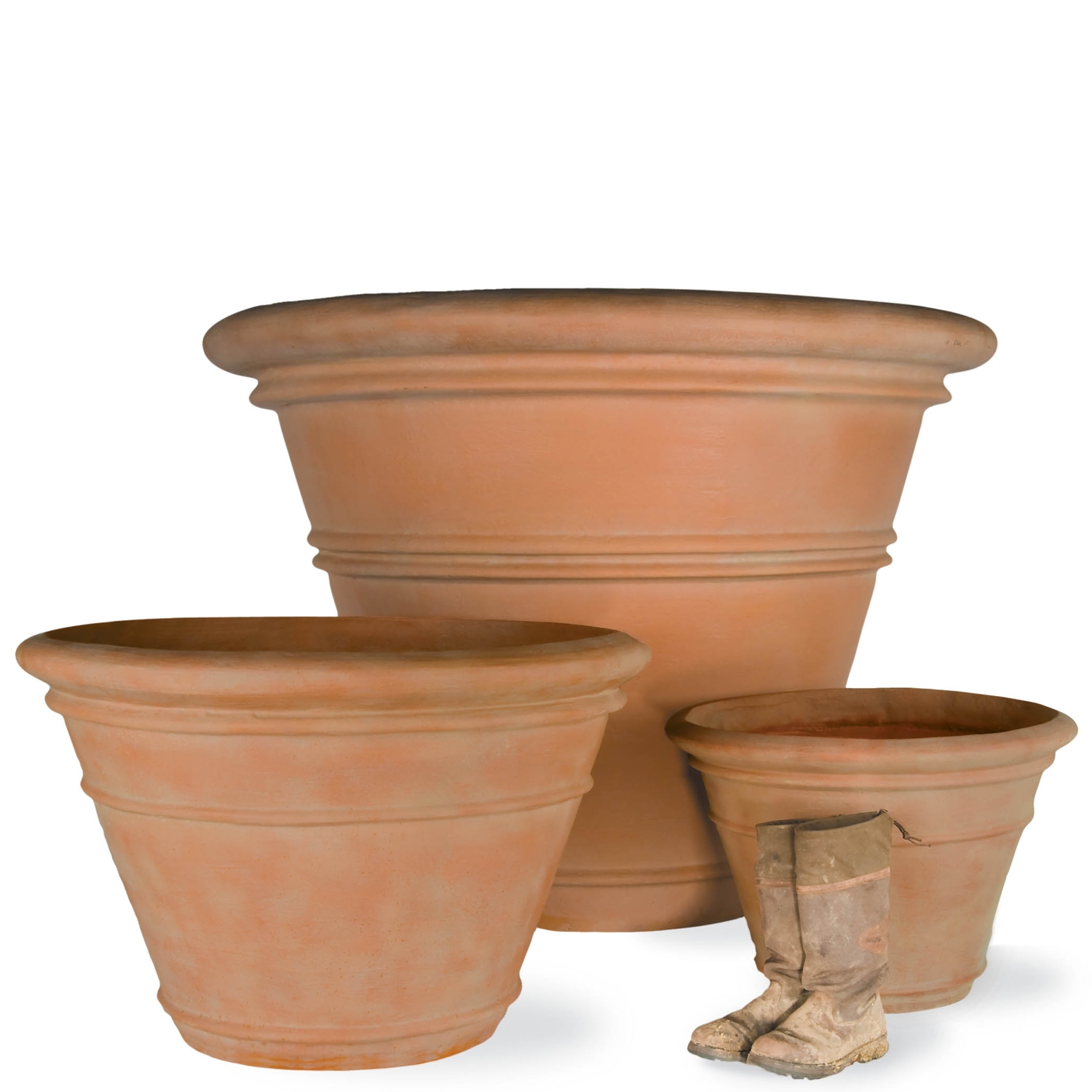 extra large clay pots