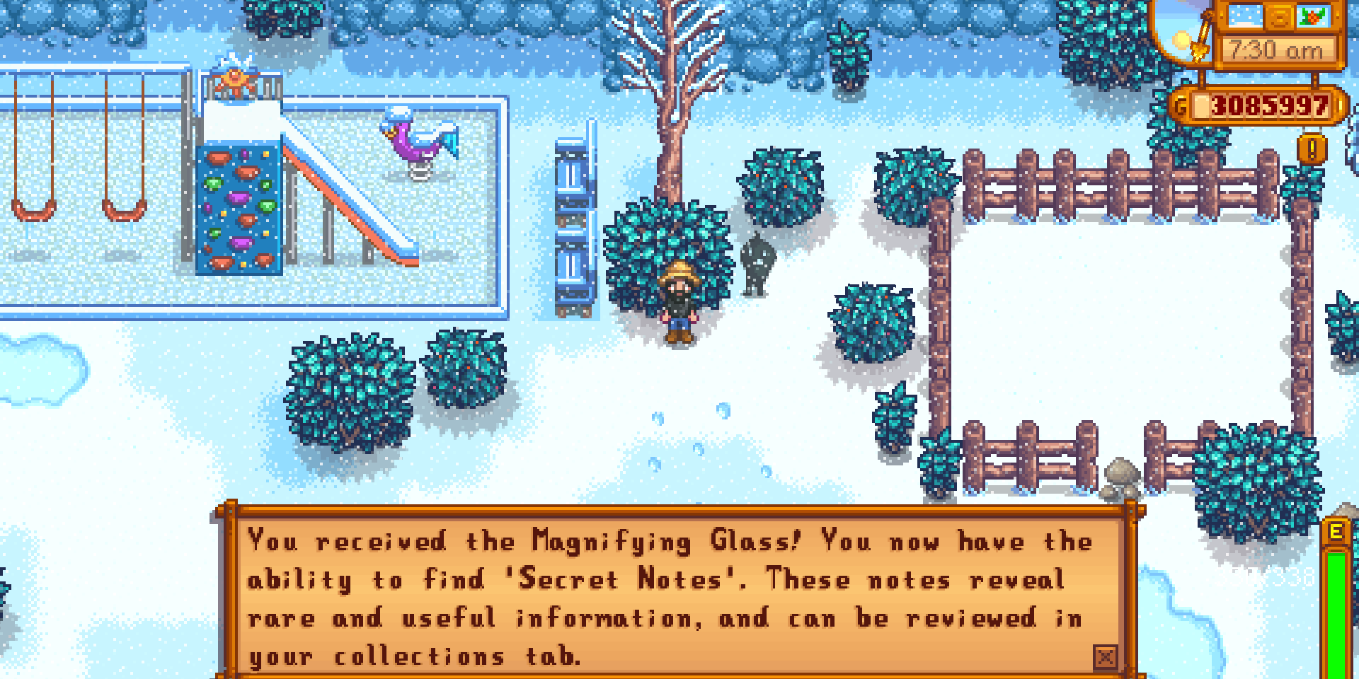 stardew valley winter mystery quest