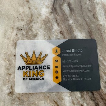 appliance king of america