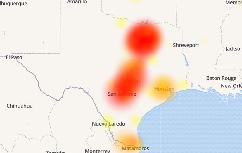 spectrum internet down austin