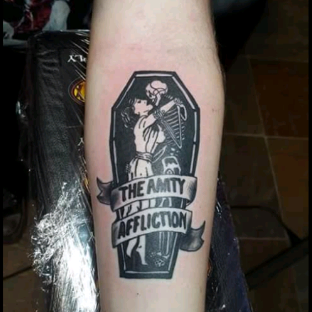 the amity affliction tattoo