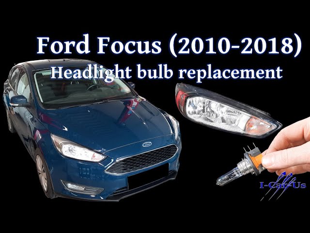 ford focus mk3 headlight bulb