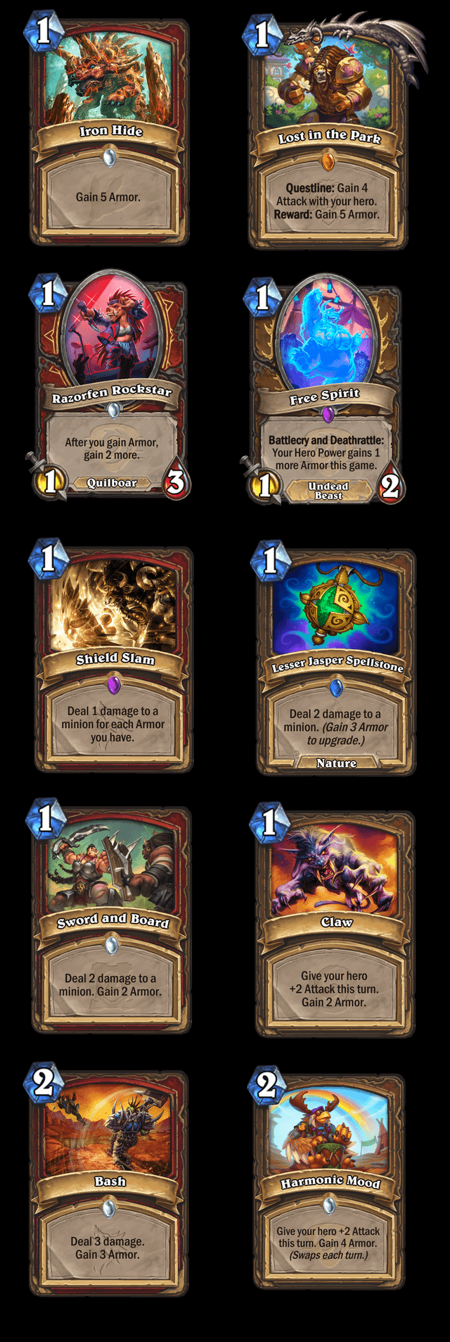 hearthstone warrior wild deck