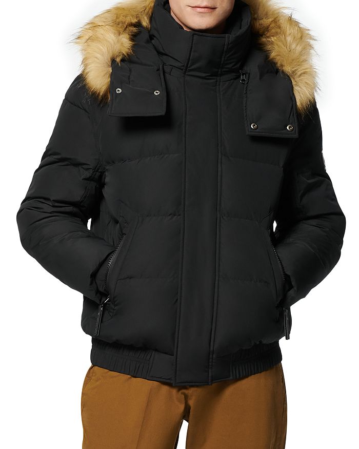 andrew marc mens puffer jacket