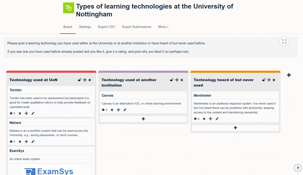 moodle nottingham