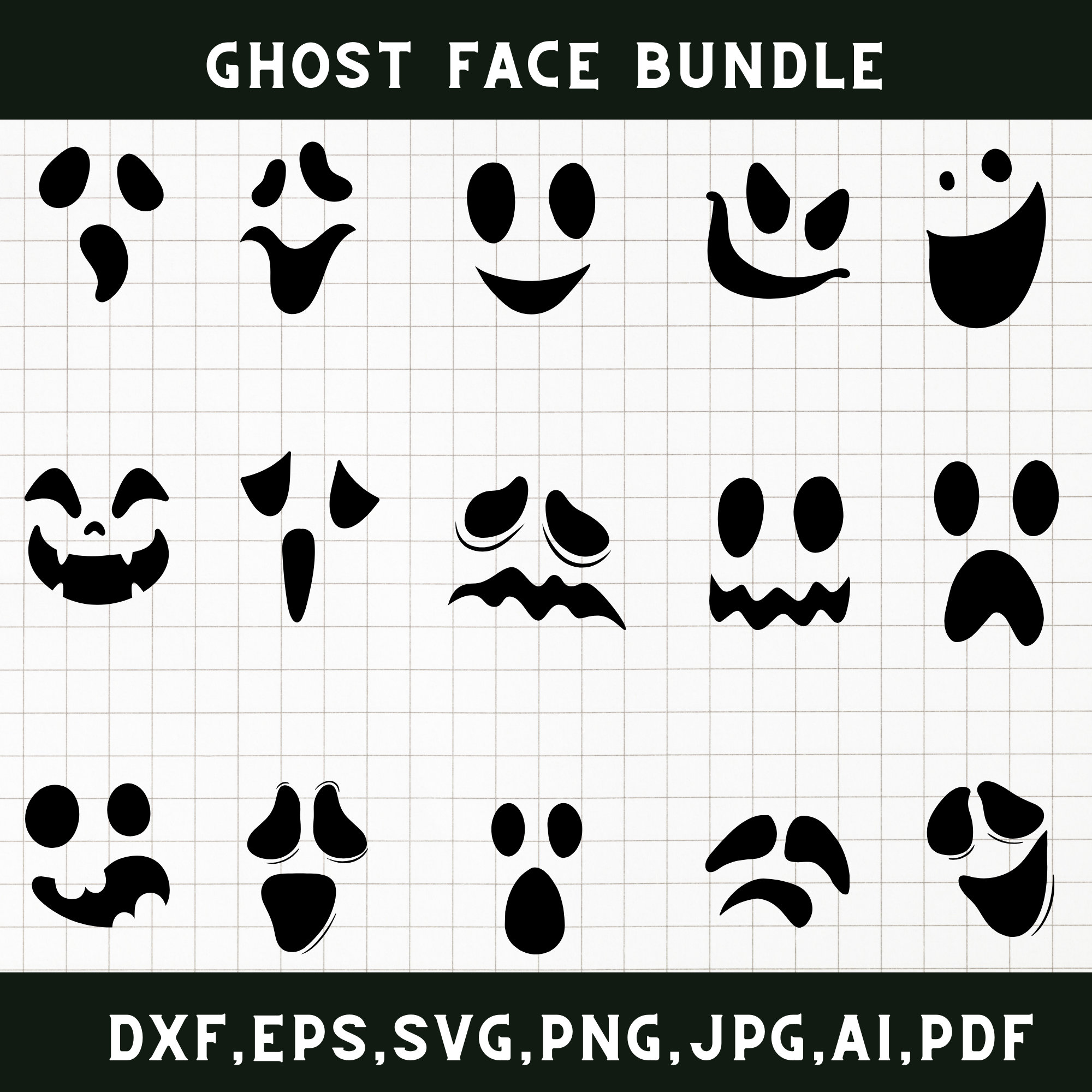 ghost face svg