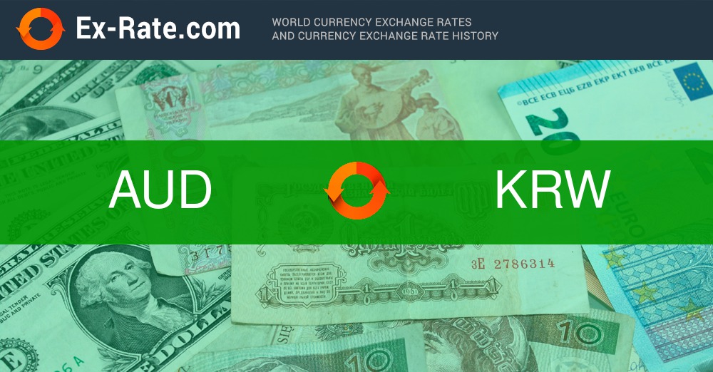 convert aud to krw