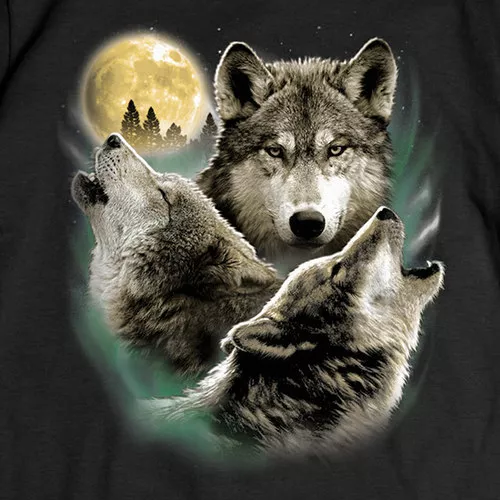 3 wolf moon shirt