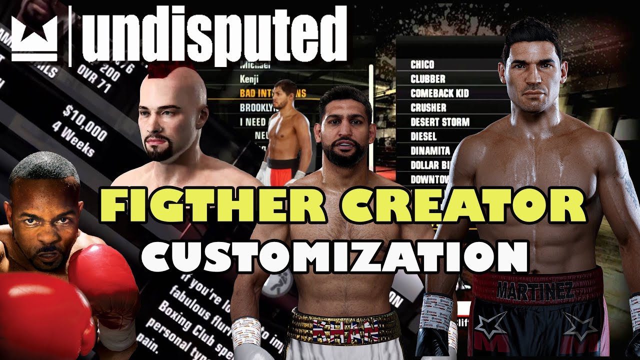 undisputed career mode release