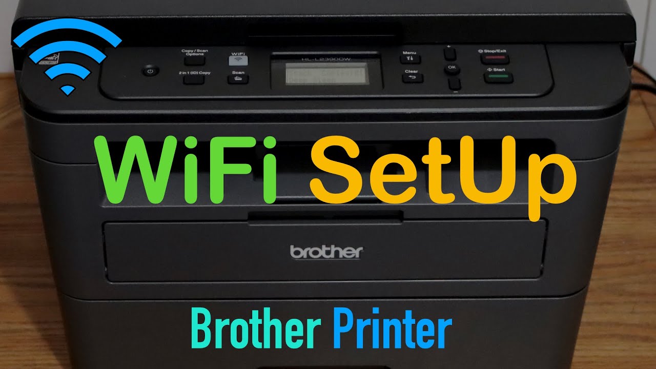 how to connect brother printer to wifi