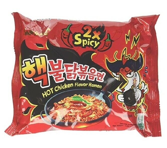 2x spicy ramen