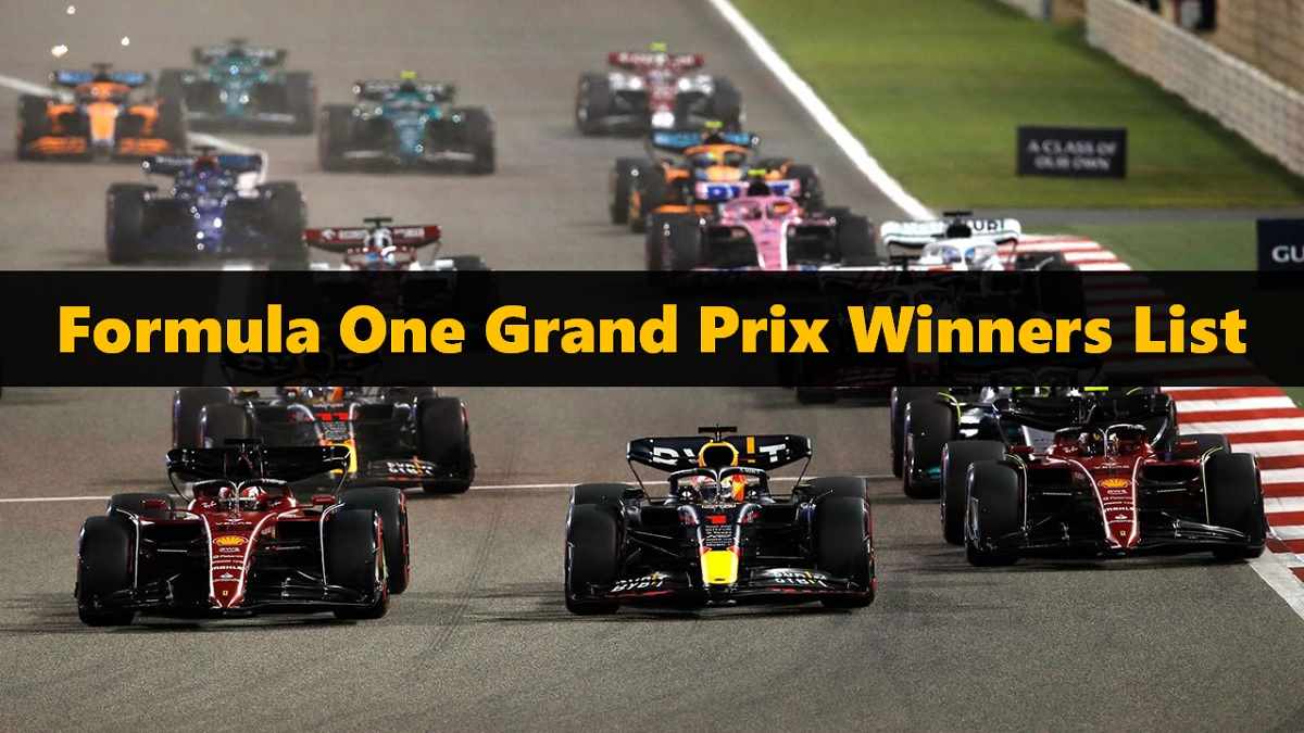 formula 1 grand prix winners