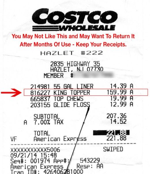 costco item number lookup