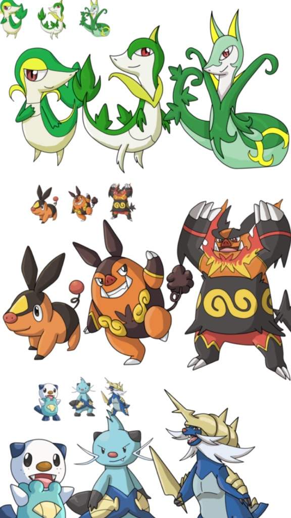 gen five starters