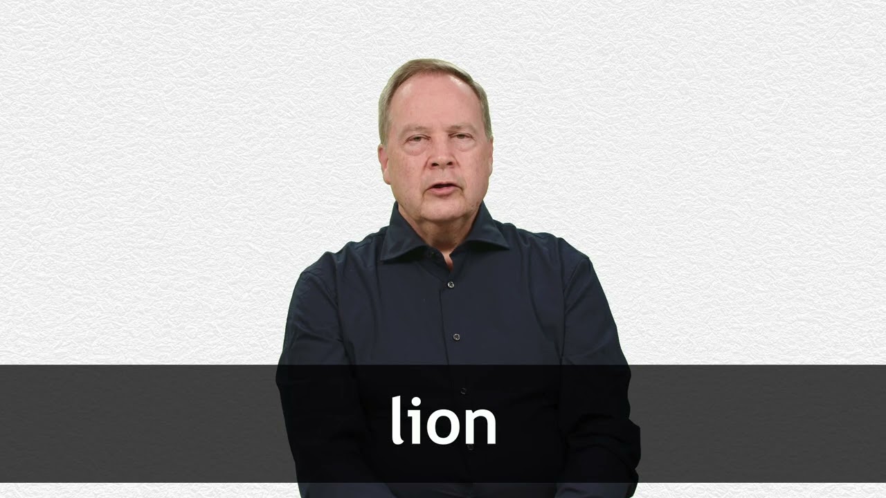 lion pronunciation