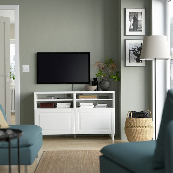 ikea tv unit white