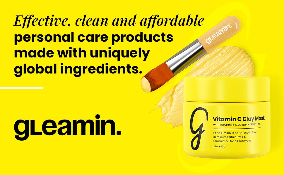 gleamin vitamin c mask