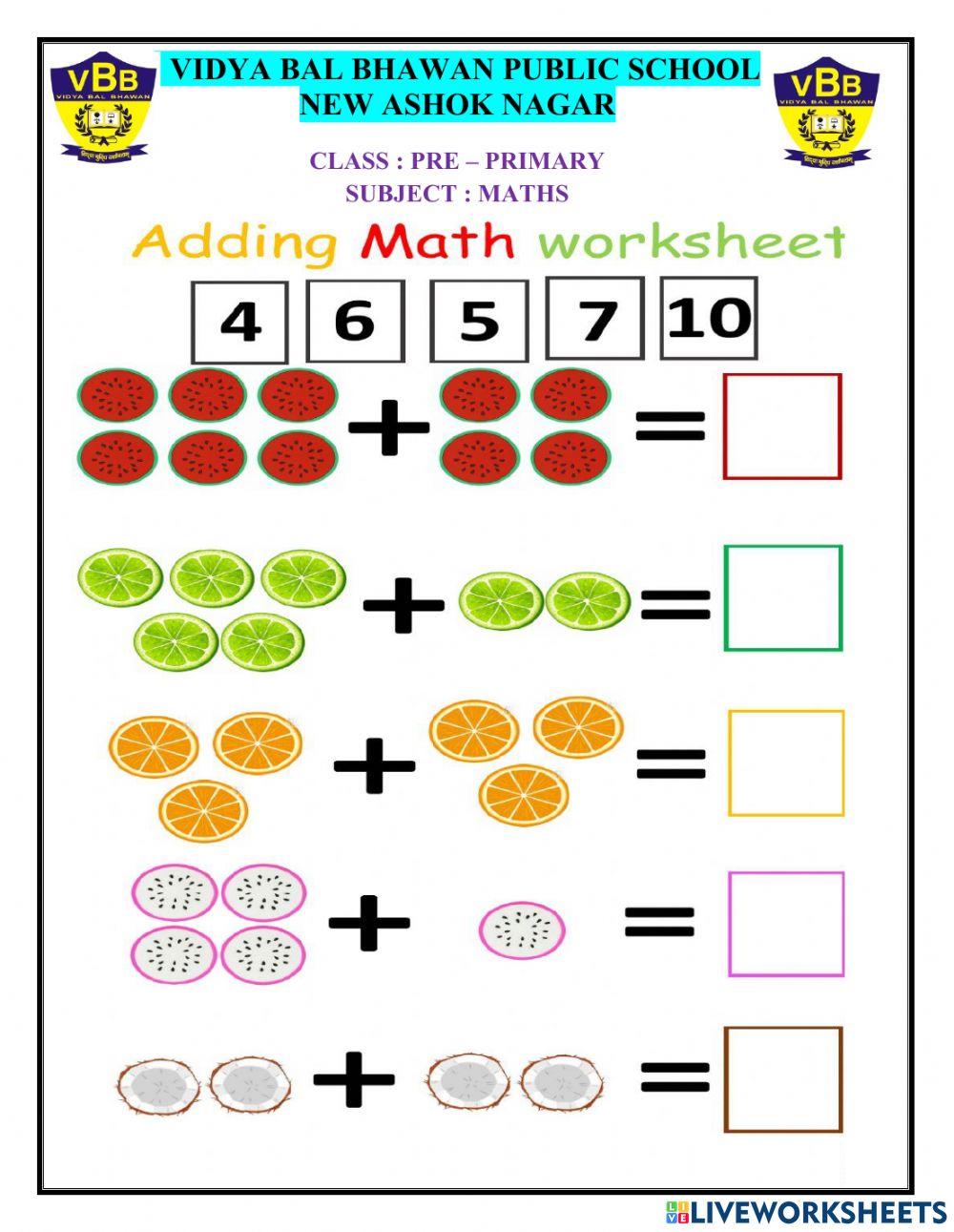 live worksheets