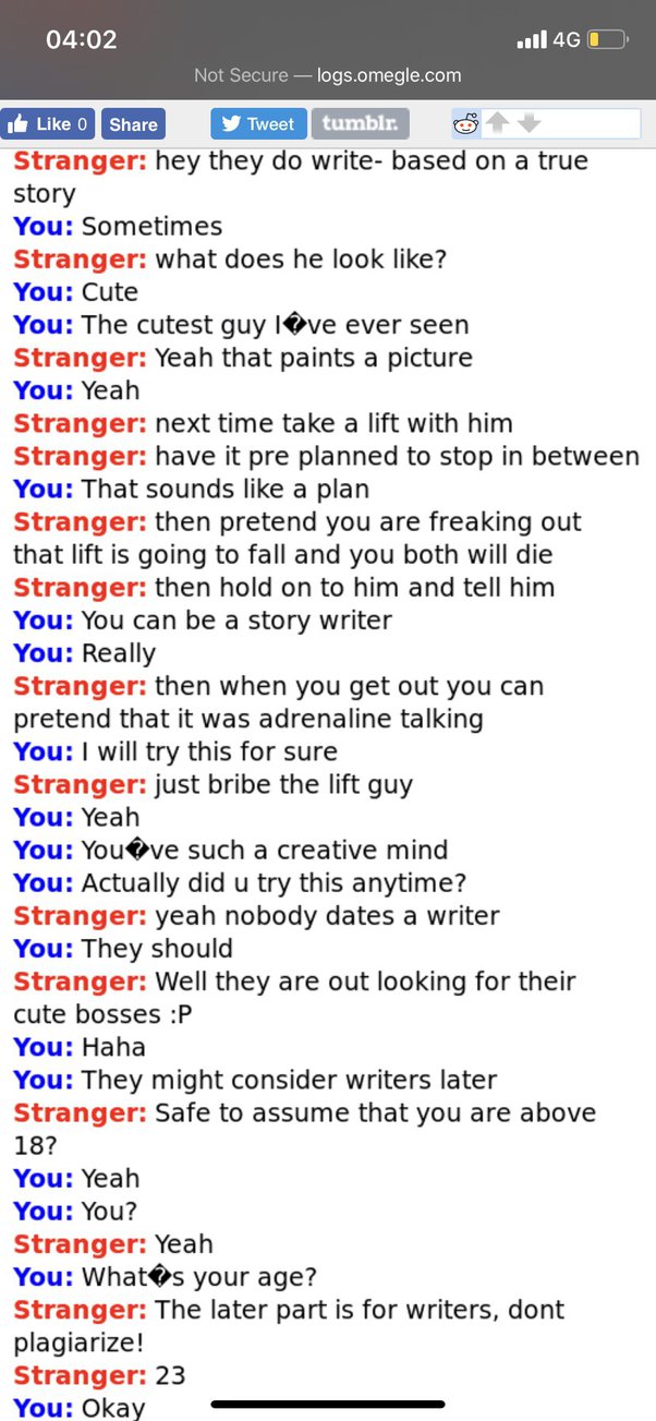 omegle for sexting